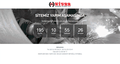 Desktop Screenshot of hisarmakina.com.tr